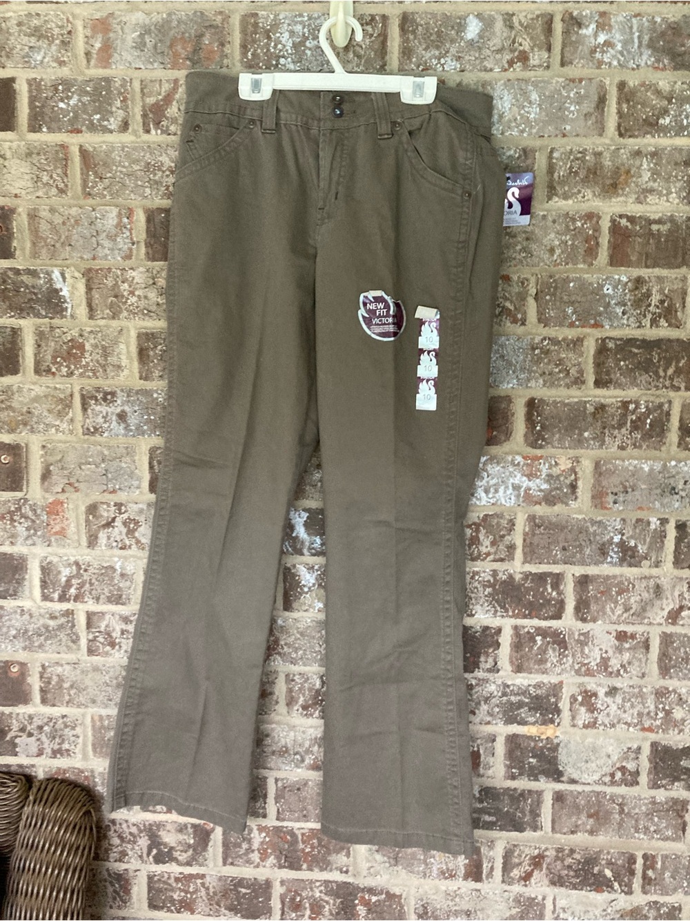 Gloria Vanderbilt Victoria Stretch Boot Cut Jeans 10 short NWT